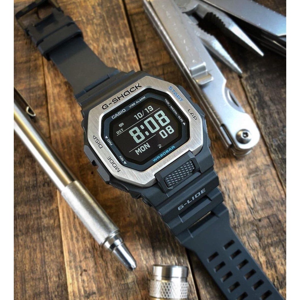 นาฬิกา CASIO G-SHOCK รุ่น GBX-100 ของแท้ประกันศูนย์ CMG 1 ปี เชื่อมต่อแบบไร้สายโดยใช้ Bluetooth(R)