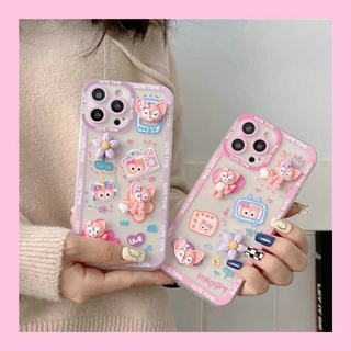 Cartoon Casing Realme C53 C55 C31 C35 C21 C15 C12 Narzo 20 30A C25 C25S C20 C11 2021 9i 9Pro+ 8 9 Pro Pro+ 5 5i 5s C2 C1 4G 5G Cute Angel Eyes LinaBell Flowers 3D Doll Lens painting Fine Hole Full protection Clear Shockproof Tpu Soft Phone Case STD 16