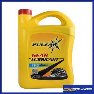 น้ำมันเกียร์และเฟืองท้ายเพาวซาร์เกียร์GL-1 SAE140 PULZAR Gear Oil GL-1 SAE140 ขนาด 5 ลิตร