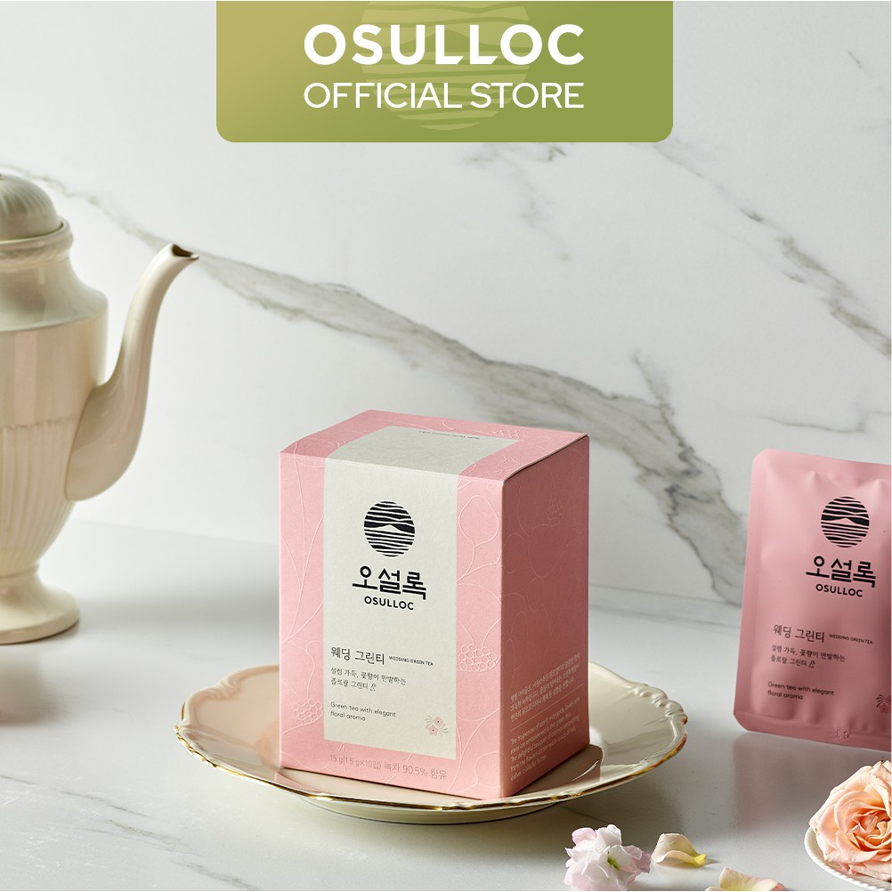 Osulloc Wedding Green Tea 10ea 15g Bked Shopee Thailand