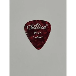 ปิ๊คกีต้าร์ Alice แบบบาง ขนาด 0.46 ของแท้ (คละสี)