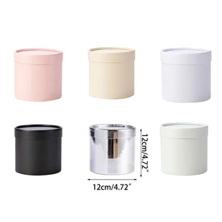 Flower Box Round Cardboard Boxes Wedding Party Rose Flower Packaging Decoration
