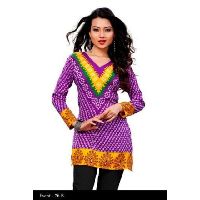 เครปสั้น Kurti******