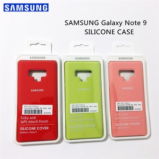 ของแท้ Samsung Galaxy Note 9 TPU เคสซิลิโคนเหลว สัมผัสนุ่ม ป้องกันด้านหลัง เคสโทรศัพท์ สําหรับ Note9