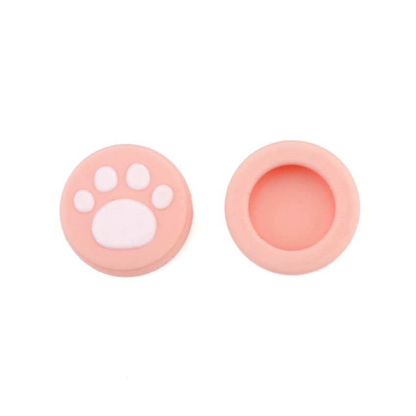 Analog Caps ลายเท้าแมว สำหรับ จอย PS2, PS3, PS4, PS5, Joy Pro, XBox 360, XBox one (จุกจอย)(จุกเท้าแมว)(ที่ครอบอนาล็อค)