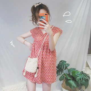 พร้อมส่ง🍑bohemain mini dress C1116 เดรสโบฮีเมียน เดรสสั้น