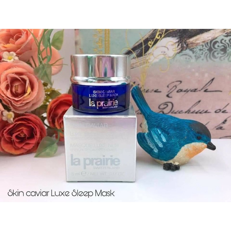 มาส์ก La Prairie Skin Caviar Luxe Sleep Mask Premier 5ml. Shopee Thailand