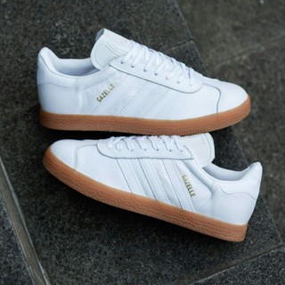 Adidas Gazelle Fullwhite รองเท้าผ้าใบลําลองสีขาว