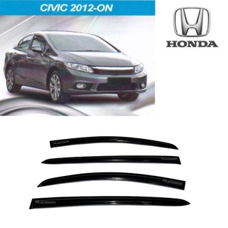 PR กันสาด HONDA CIVIC 2012-ON