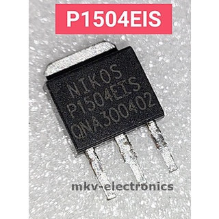 (1ตัว) P1504EIS , P1504 , MOSFET P-Channel 40V 45A TO-251 (รหัสสินค้า M01074)