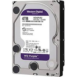 HDD WD PURPLE CCTV ขนาด 4TB(WD40PURZ) ของใหม่ แะมือสอง