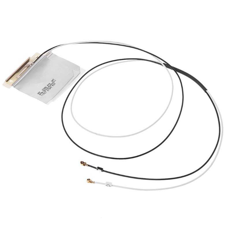 1 คู่ universal mini pci - e เสาอากาศไร้สาย wifi สีดํา+สีขาวสําหรับแล็ปท็อป