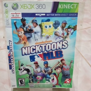 แผ่นเกมส์ เอ็กบ็อกซ์ Xbox360 Nickeloeon Nicktoons Mlb