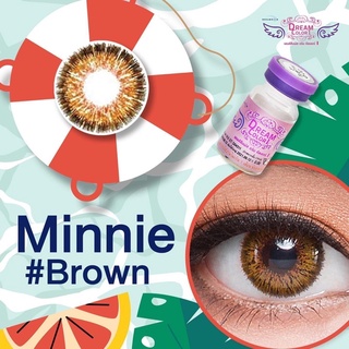 บิ๊กอาย รุ่น MINNIE BROWN  สีน้ำตาล***แฟชั่นและสายตาสั้น 💜Dreamcolor1💜