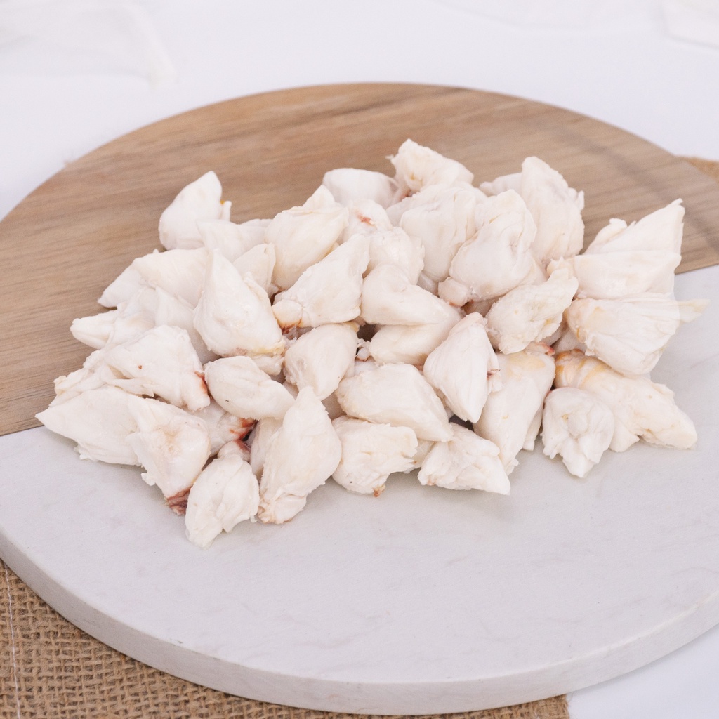 Qfresh เนื้อปูก้อนกรรเชียง พาสเจอร์ไรส์ 454 กรัม (Jumbo Lump) เนื้อปูก้อนกรรเชียง ก้อนใหญ่