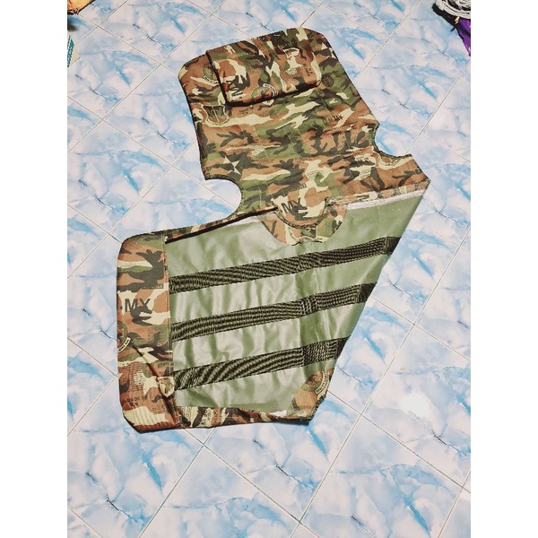 อะไหล่​ผ้าเตียง ​3 พับ​ ผ้าเปลี่ยนเตียงพับ​ ลายพราง ผ้าเก้าอี้ - รูปที่ 2