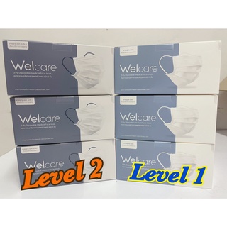 Welcare Mask Level 1/ 2/ 3D หน้ากากอนามัยทางการแพทย์เวลแคร์