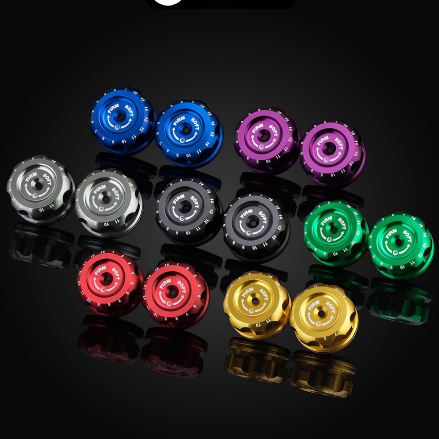 457. NEW!2023 หมุดปรับโช๊ค PROFENDER ใหม่2022!! COMPRESSION  REVOLUTION ใส่X-MAX FORZA N-MAX PCX ตัว