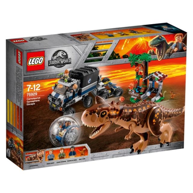 LEGO 75929 Jurassic World Carnotaurus Gyrosphere Escape Vmr3