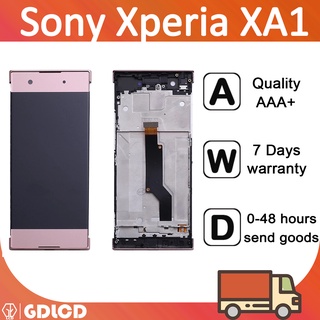 หน้าจอ Sony XPERIA XA1 หน้าจอสัมผัส LCD พร้อมกรอบ สําหรับ SONY XPERIA XA1 Display G3112 G3116 G3121