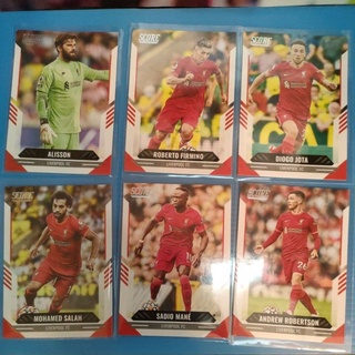 2021-22 Panini Score Soccer Liverpool