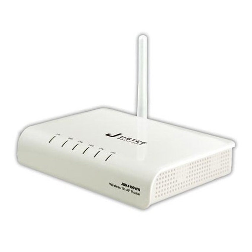 JUSTEC Router (JBR4100WN) Wireless N150