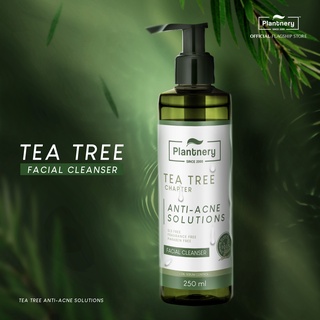 Plantnery Tea tree facial Cleanser โฟมล้างหน้า สบู่ล้างหน้า 250 ml