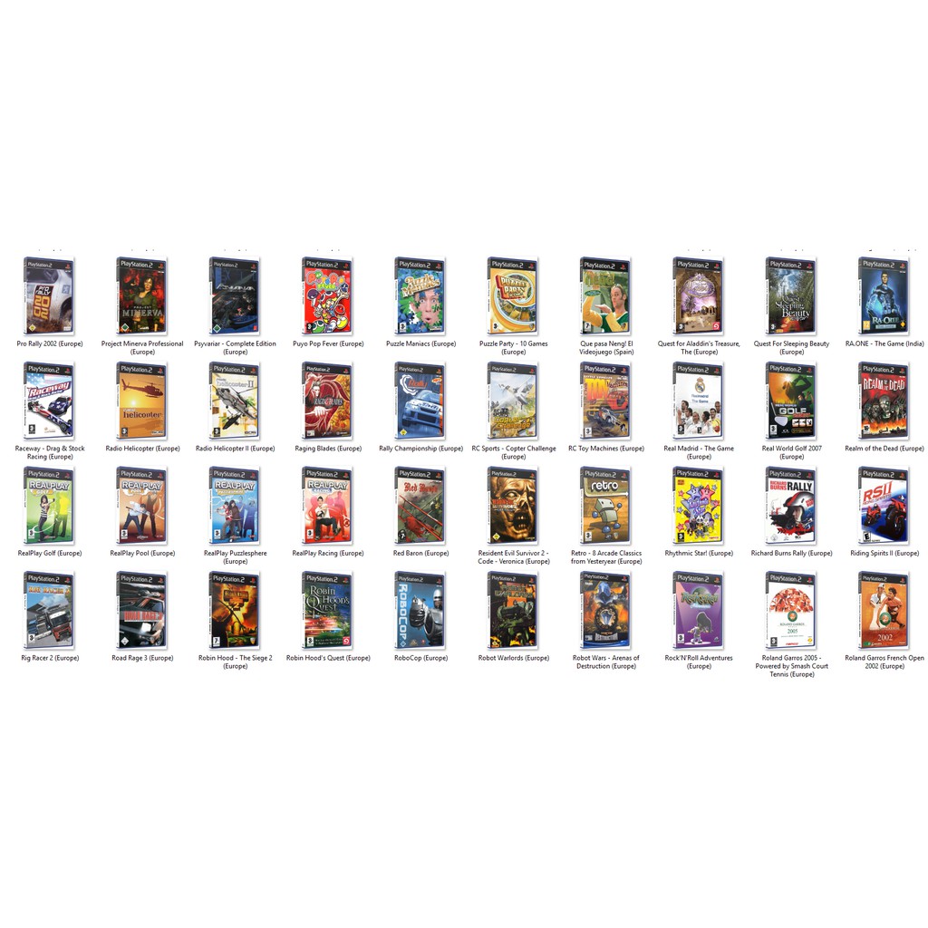 แผ่นเกมส์ PS2 : มีทุกเกมส์แจ้งมาได้เลย