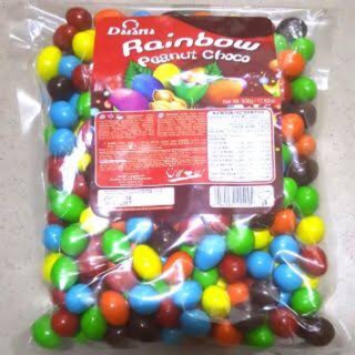 Diana rainbow peanut choco เม็ดใหญ่