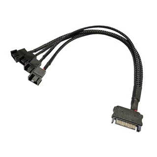 ⚡🔥 สาย Y สายแปลง Sata to 3-4 PIN PWM / MOLEX to 3-4 PIN PWM 🔥⚡
