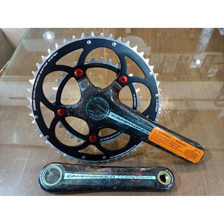 จานโซ่ จักรยานเสือหมอบ CENTAUR POWER-TORQUE CARBON 10สปีด CRANKSET
