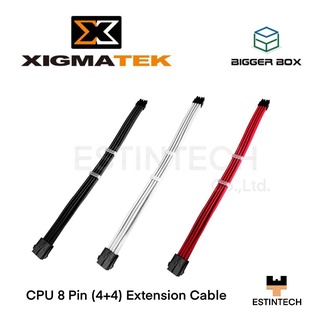 CABLE (สายเคเบิล) Xigmatek CPU 8 PIN (4+4) Extension Cable ของใหม่ประกัน 1ปี