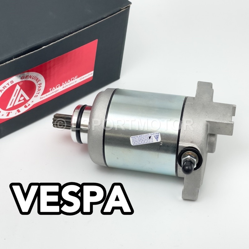 VESPA LX150 / LIBERTY150 STARTER MOTOR ASSY LX 150 LIBERTY 150