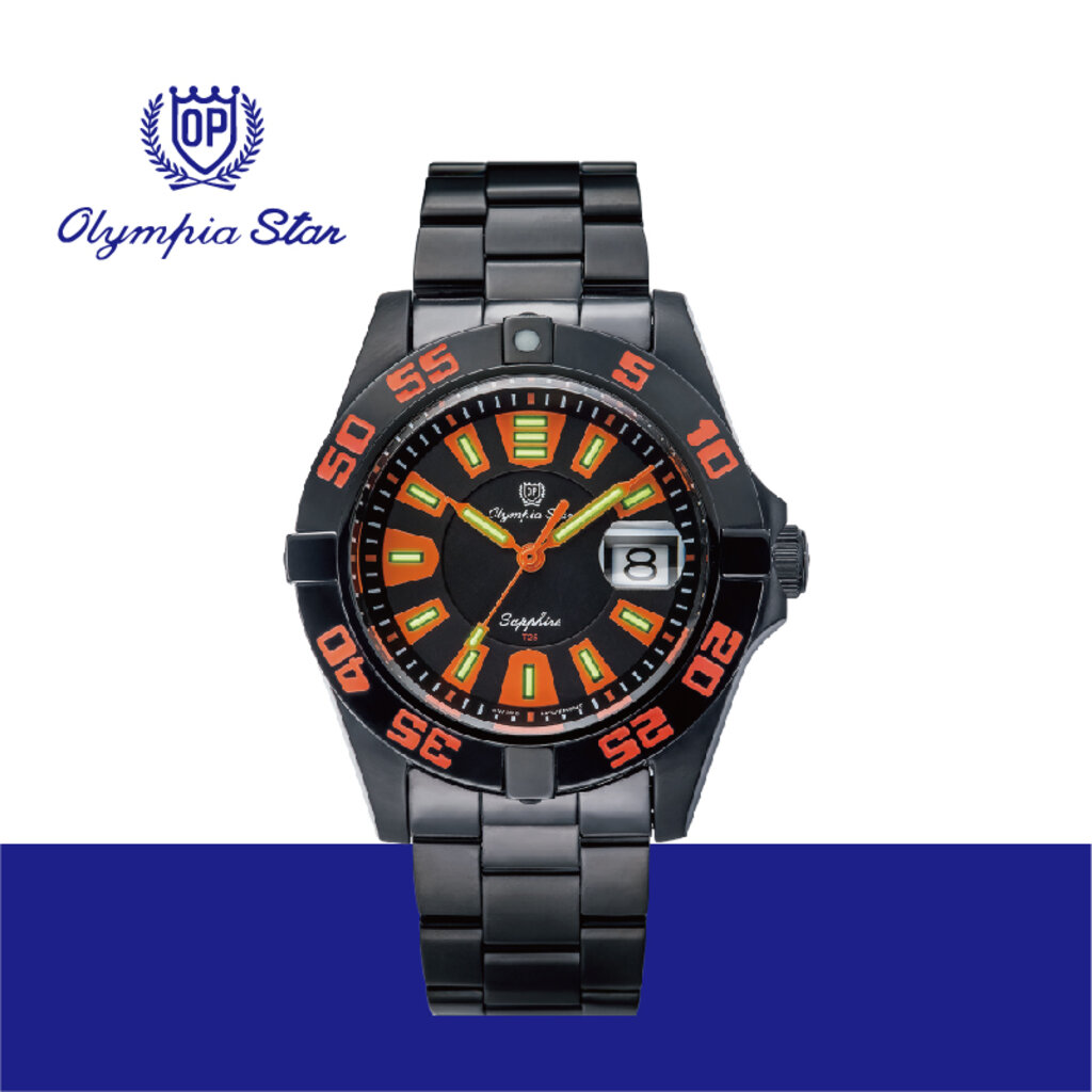 นาฬิกาข้อมือผู้ชาย Olympia Star OP รุ่น 98019TG-204