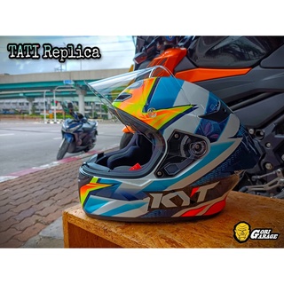 หมวกกันน็อคKYT  TT-COURSE TATI REPLICA