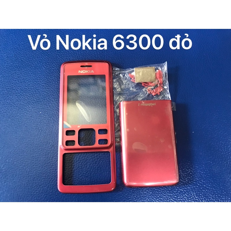 เคส nokia 6300 สีแดง
