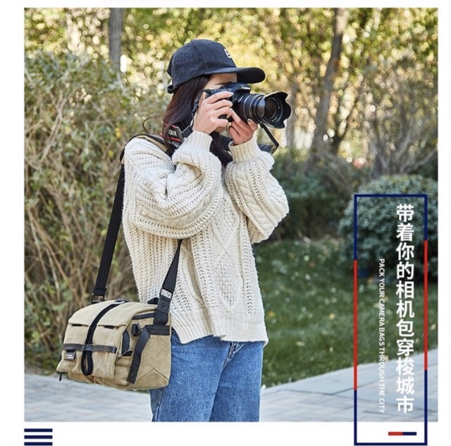 ✅พร้อมส่ง✅ กระเป๋ากล้อง dslr/mirrorless camera bag งานสวย คุณภาพดีมาก