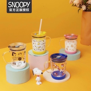 แก้วน้ำ snoopy งานสวย