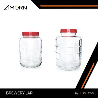 JJGLASS - ( AMORN )  BREWERY JAR -  ขวดโหลเหล้าบ๊วย โหลดองยา​ โหลถนอมอาหาร