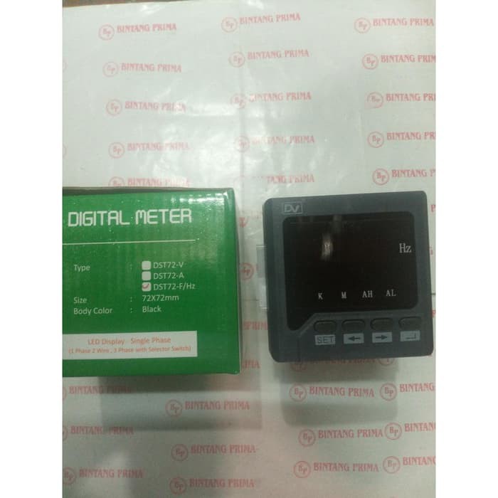 HZ Meter / Power Meter Hertz Digital พร้อมจอแสดงผล LCD 1P DST96A DV