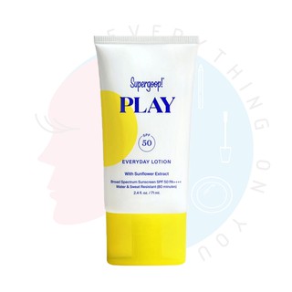 [พร้อมส่ง] กันแดดตัวดัง Supergoop! PLAY Everyday Lotion with Sunflower Extract Sunscreen SPF50