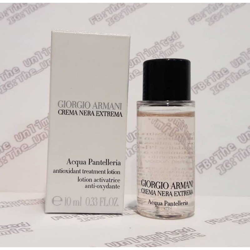 giorgio armani crema nera extrema acqua pantelleria antioxidant treatment lotion