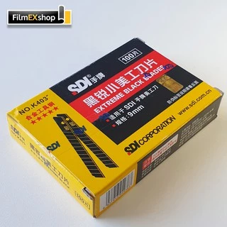 SDI ใบมีดคัตเตอร์ 9 มม (หลอด 10 ใบ) คัตเตอร์ Cutter Blade K403 1361 1403 K361