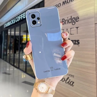 เคส Realme 9 PRO เคส Realme 9 เคส Realme 9 PRO Plus Realme 8i Realme 9i Realme C35 Realme 5 5i 5s C3 Realme C15 9 PRO โทรศัพท์แฟชั่นขอบตรง ZB