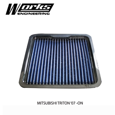 (Mitsubishi Triton 07-ON) Works Engineering High Flow กรองอากาศ