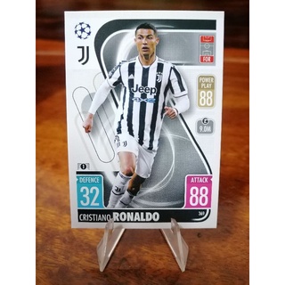 การ์ดฟุตบอล Match Attax 2021/22 UEFA Champions League ทีม JUVENTUS