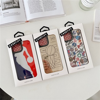 Casetify 【โลโก้ทีม NBA】เคสโทรศัพท์มือถือ TPU กันกระแทก สําหรับ Iphone 14 plus 14 pro Max 13 12 11 pro Max