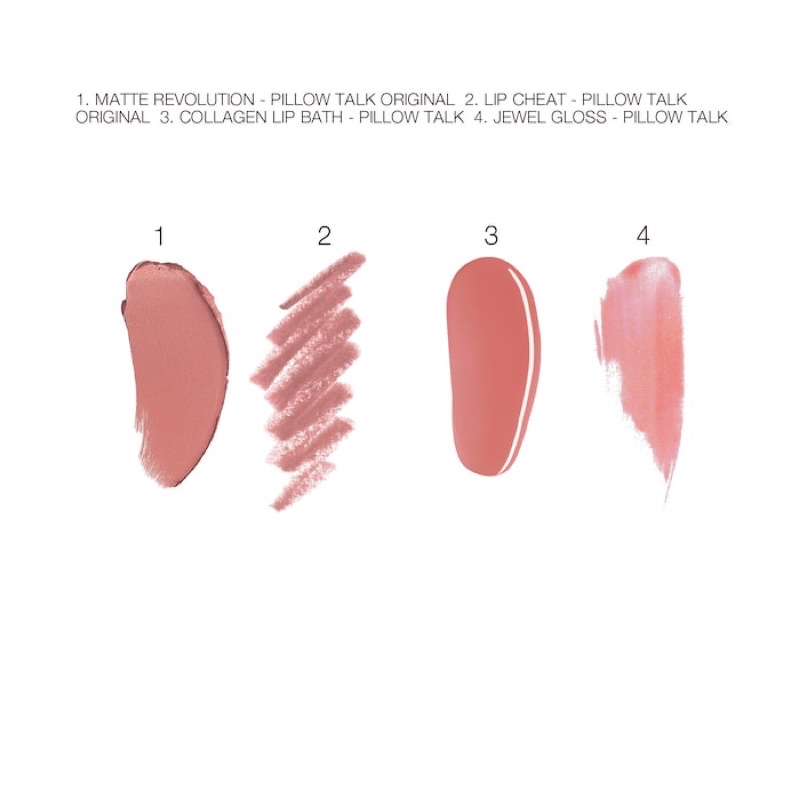 pillow talk lip set charlotte tilbury