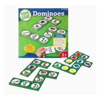 โดมิโน่ สำหรับเด็ก คำศัพท์ สี domino dominoes โดมิโน