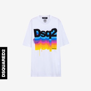 [S-5XL]Dsquared2/d2 ใหม่ เสื้อยืดแขนสั้น พิมพ์ลาย เข้ากับทุกการแต่งกาย แฟชั่นฤดูร้อน สําหรับผู้ชาย